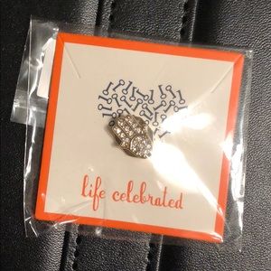 Keep Hamsa Pave Gold